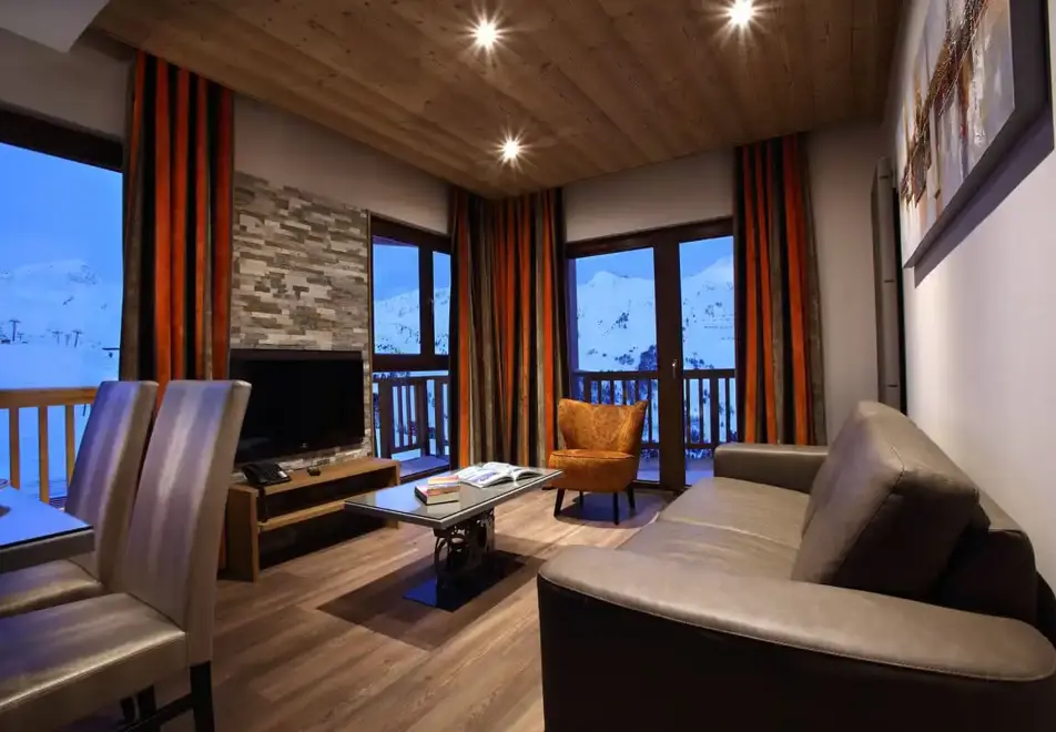 La Source des Arcs, Arcs 2000 (self catered apartments) - Typical apartment style