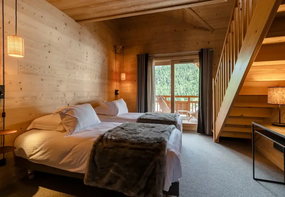 Chalet Blanc, Montgenevre (hotel) - Typical Superior junior suite style