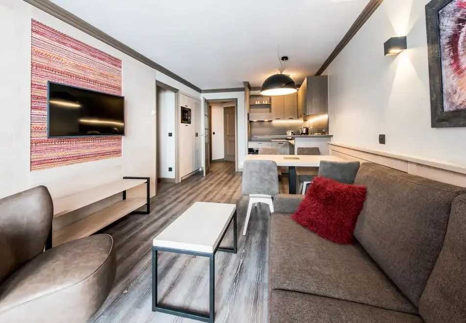 Village Montana, Val Thorens (self catered apartments) - Typical 2 bed Premium Valbel apartment style