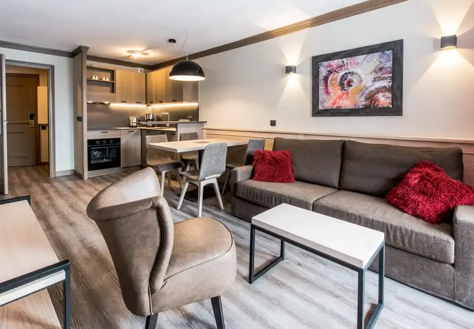 Village Montana, Val Thorens (self catered apartments) - Typical 2 bed Premium Valbel apartment style