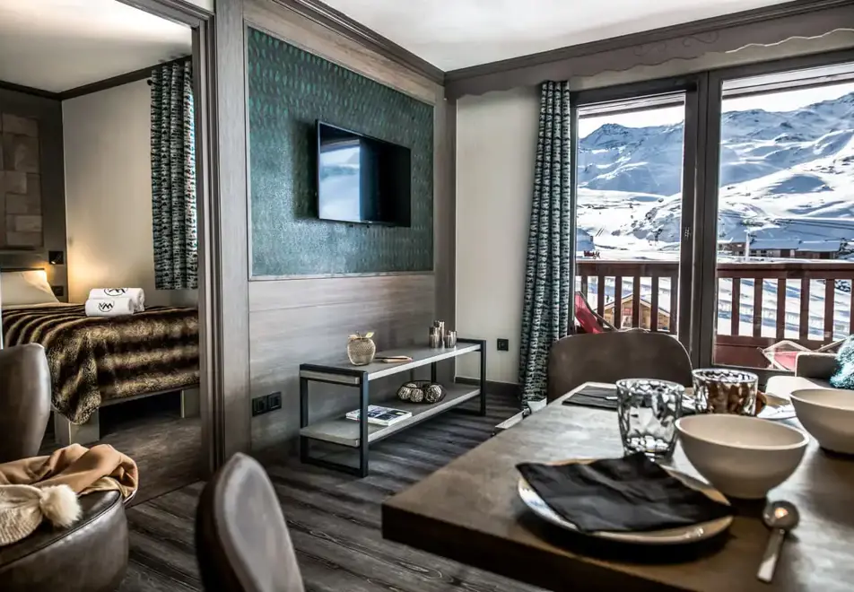 Village Montana, Val Thorens (self catered apartments) - Typical 2 bed Premium Valbel apartment style