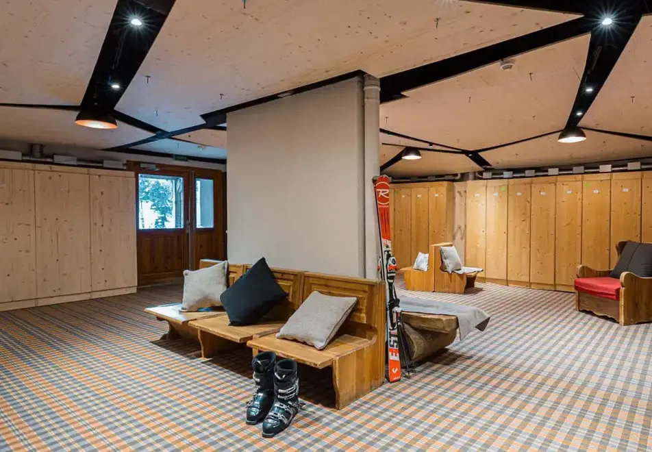 Hotel Carlina, Belle Plagne (hotel) - Ski room