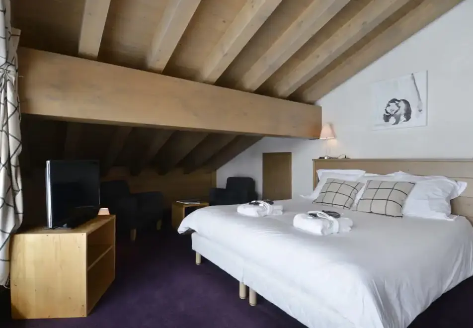 Hotel Carlina, Belle Plagne (hotel) - Typical 8 person apartment style