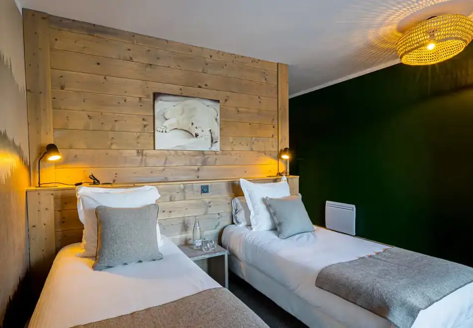 Carlina Chalets, Belle Plagne (part-catered chalets) - Typical chalet style