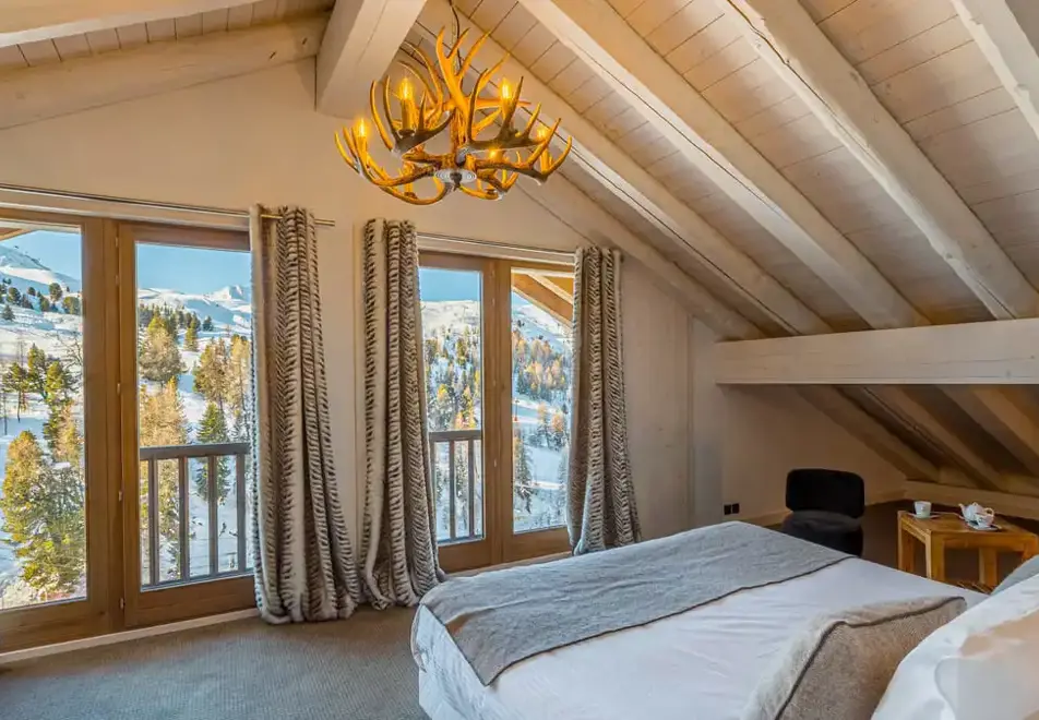 Carlina Chalets, Belle Plagne (part-catered chalets) - Typical chalet style