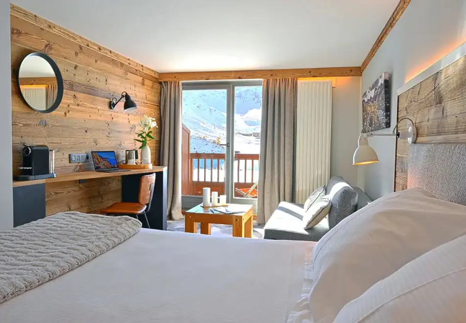 Le Levanna, Tignes le Lac (hotel) - Typical Privilege room style