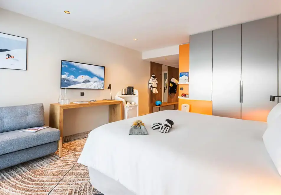 Voulez Vous, Tignes le Lac (hotel) - Typical Privilege room style