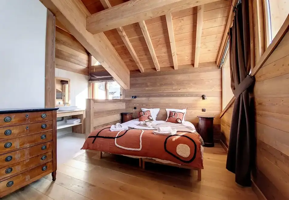 Chalet Edelweiss, Le Bettex (self catered chalet) - Double bedroom