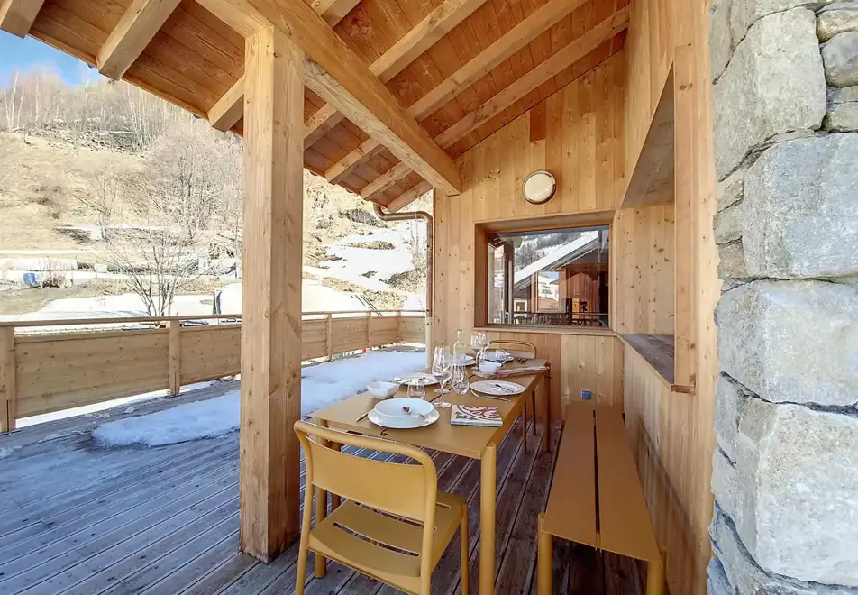 Chalet Rocher, Le Bettex (self catered chalet) - Terrace