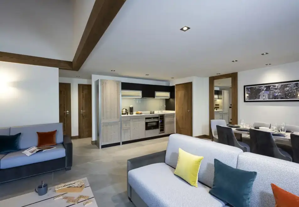 Chalets de Joy, Grand Bornand (self catered apartments) - Typical apartment style