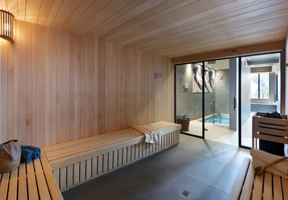 Chalets de Joy, Grand Bornand (self catered apartments) - Sauna