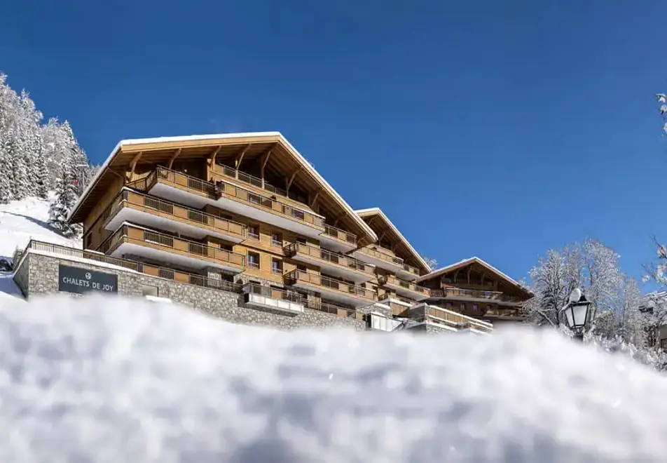 Chalets de Joy, Grand Bornand (self catered apartments) - La Joyère gondola close by