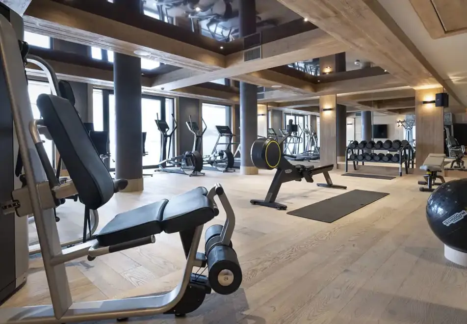 Alpen Lodge, La Rosiere (self catered apartments & hotel) - Fitness room
