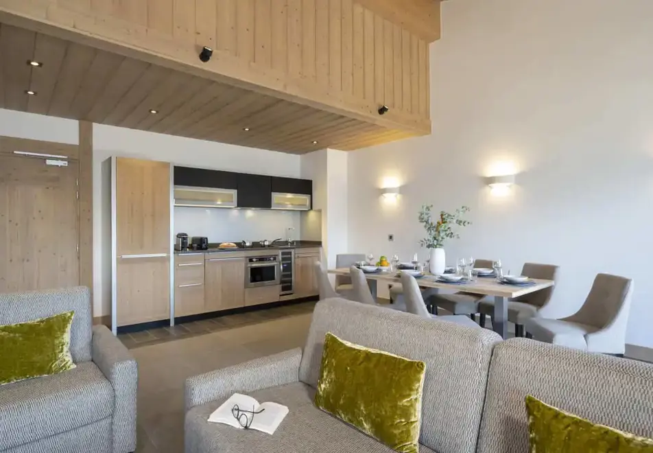 Alpen Lodge, La Rosiere (self catered apartments & hotel) - Typical suite apartment style