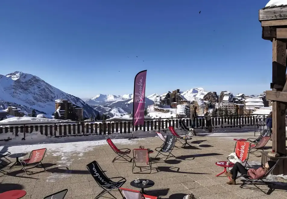 Les Cimes du Soleil, Avoriaz (hotel) - Terrace