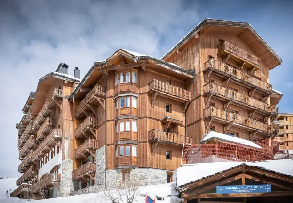 Les Balcons de Belle Plagne, Belle Plagne (hotel) - Hotel parking