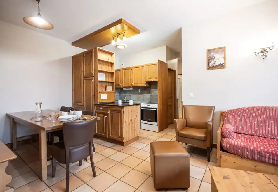 Les Balcons de Belle Plagne, Belle Plagne (self catered apartments) - Typical apartment style