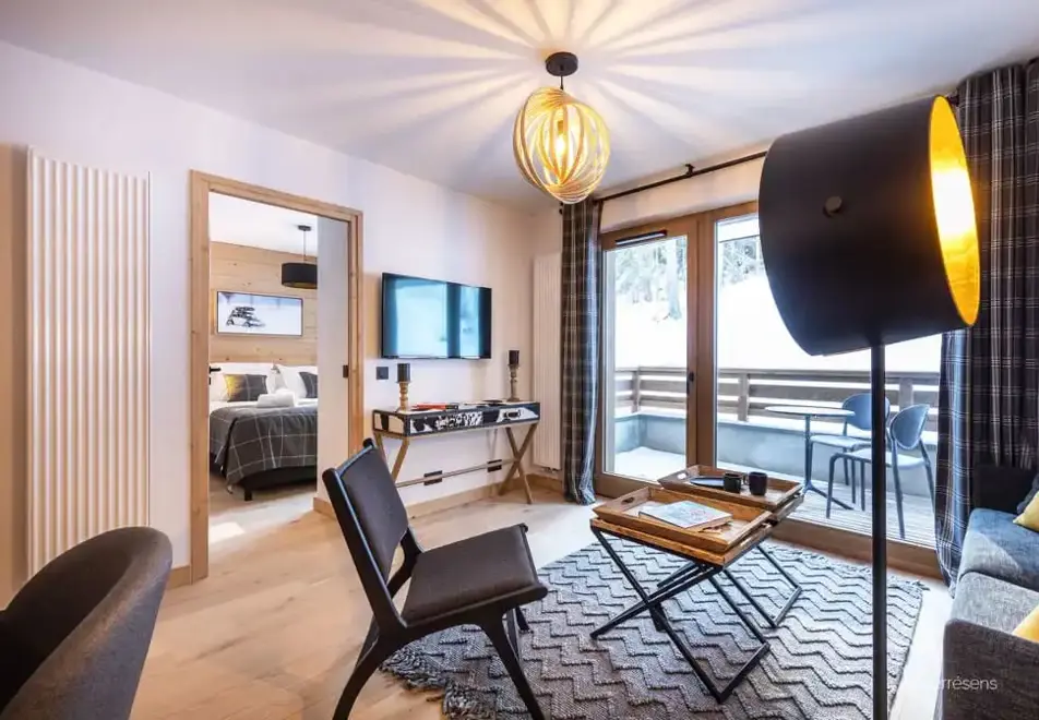 Snoroc, Plagne Montalbert (self catered apartments) - Typical 1 bedroom apartment style