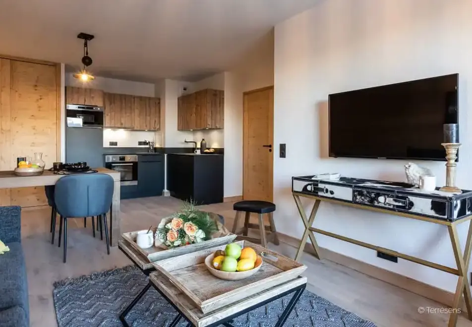 Snoroc, Plagne Montalbert (self catered apartments) - Typical 1 bedroom alc apartment style