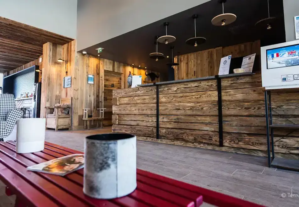 Les Roches Blanches, Combloux (self catered apartments) - Reception