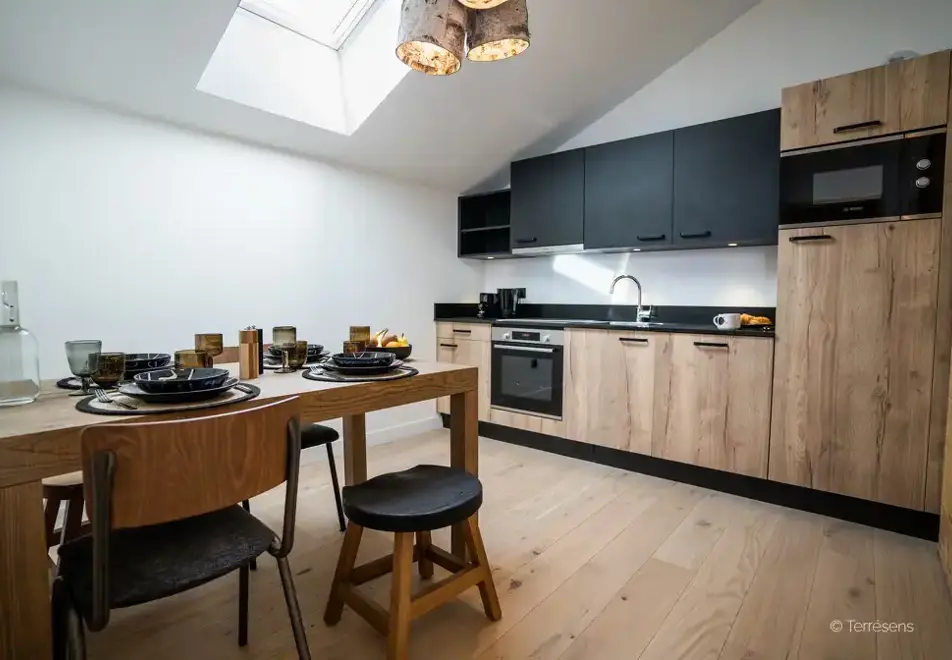 Les Roches Blanches, Combloux (self catered apartments) - Typical 1 bed 4 premium apartment style