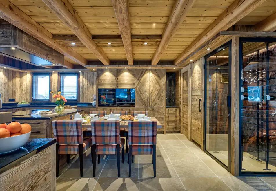 Chalet Saphir, Chamonix (self catered chalet) - Kitchen area (©Adam Johnston)