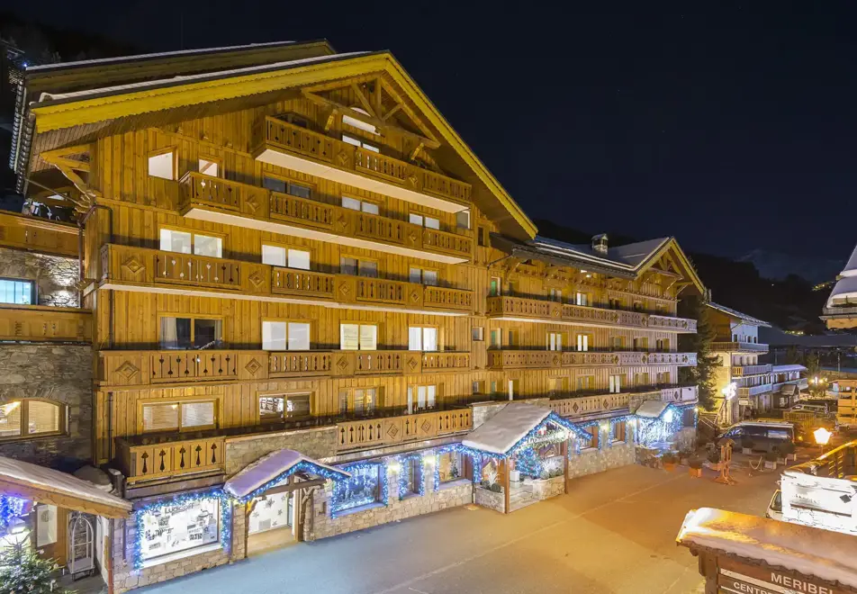 La Chaudanne, Meribel (hotel) - Excellent location
