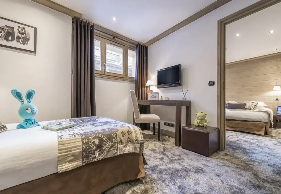 La Chaudanne, Meribel (hotel) - Typical family 3 room style