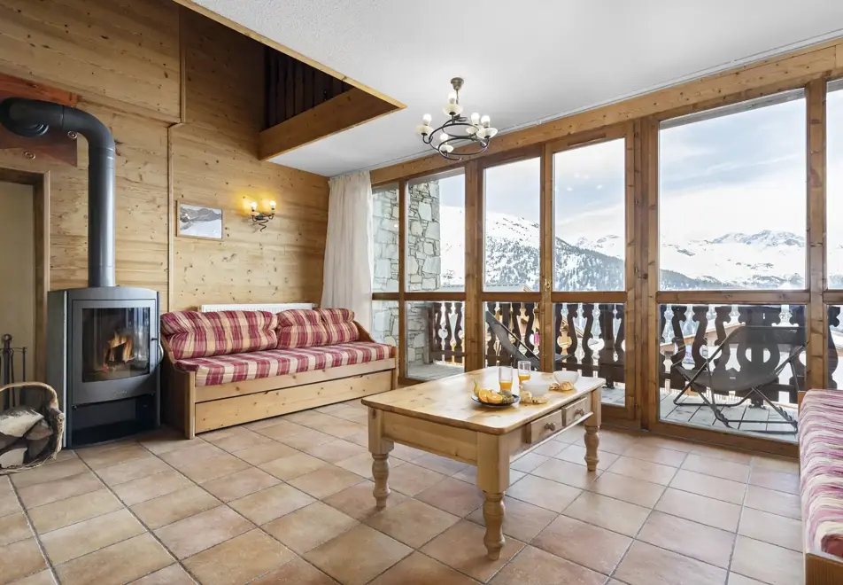 Les Balcons de la Rosiere, La Rosiere (self catered apartments) - Typical 8 person apartment style