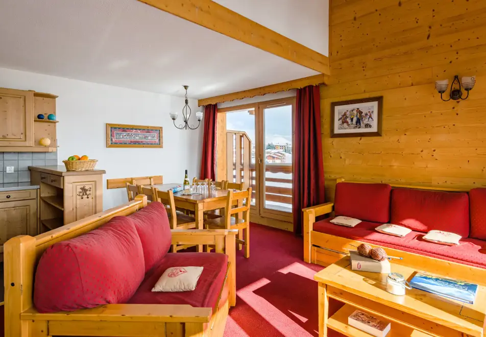 Ecrin des Sybelles, La Toussuire (self catered apartments) - Typical apartment style