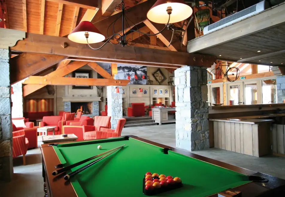 Ecrin des Sybelles, La Toussuire (self catered apartments) - Reception lounge