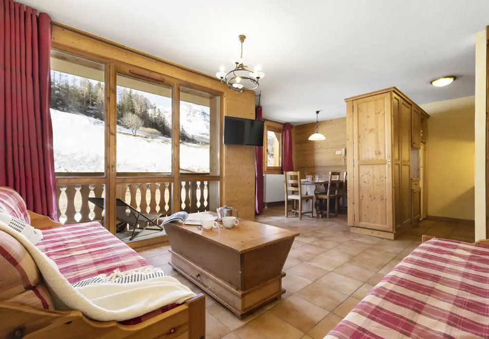 Les Balcons de Village, Val Cenis (self catered apartments) - Typical apartment style