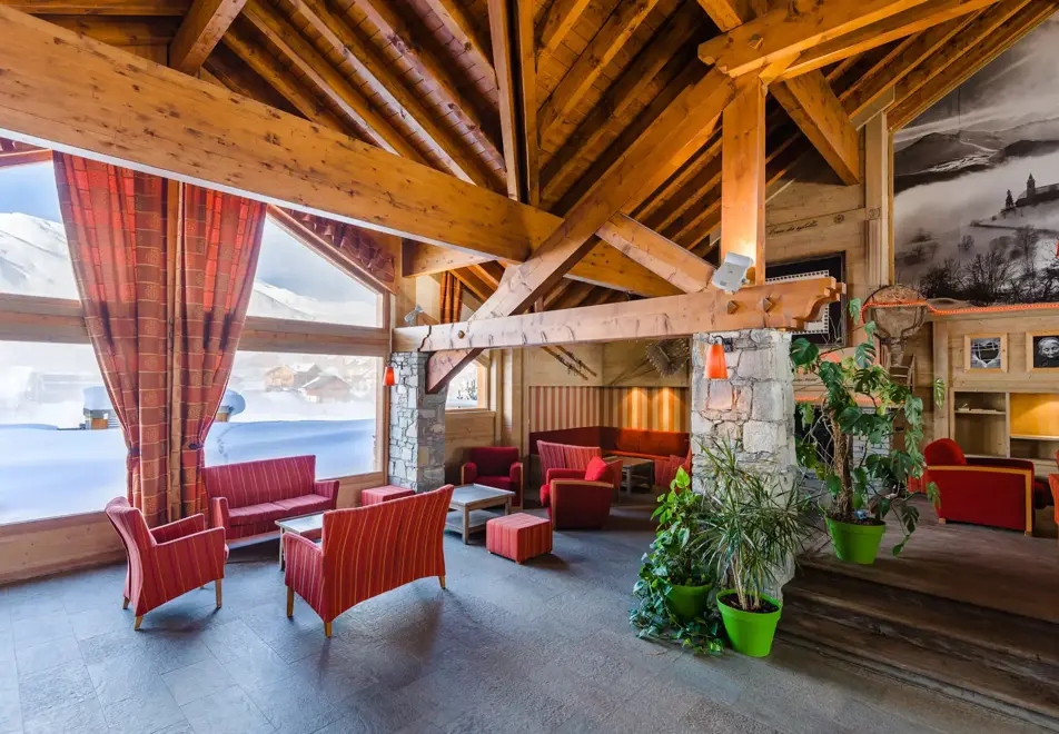 Ecrin des Sybelles, La Toussuire (self catered apartments) - Reception lounge