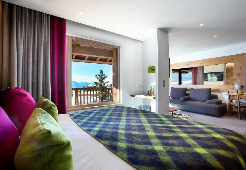 Pashmina, Val Thorens (hotel) - Typical Junior Suite room style