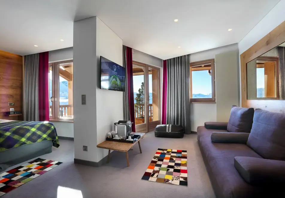 Pashmina, Val Thorens (hotel) - Typical Junior Suite room style