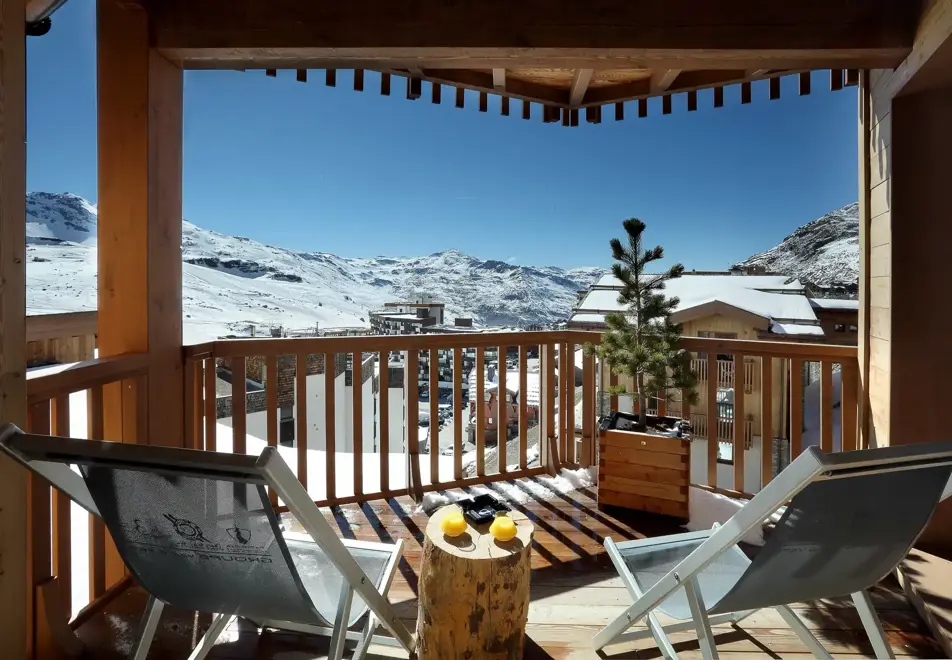 Pashmina, Val Thorens (hotel) - Balcony view