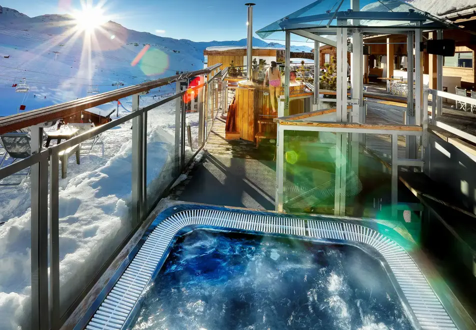 Pashmina, Val Thorens (hotel) - Hot tub