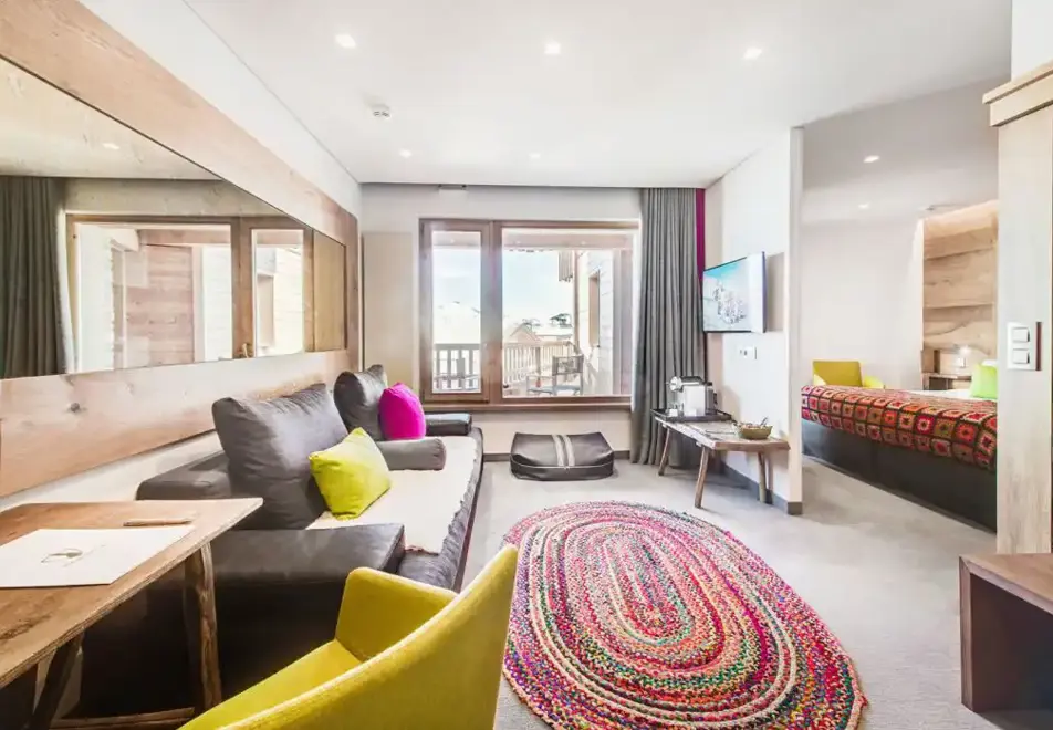 Pashmina, Val Thorens (hotel) - Typical Junior room style