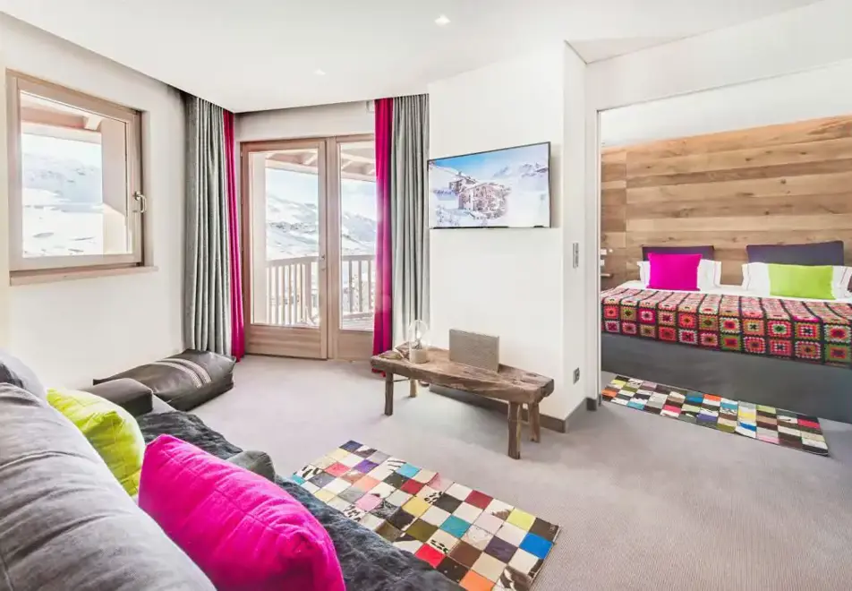 Pashmina, Val Thorens (hotel) - Typical Triple XL room style