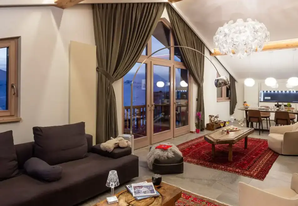 Pashmina, Val Thorens (hotel) - Typical 3 bed Cosy Home XXL style