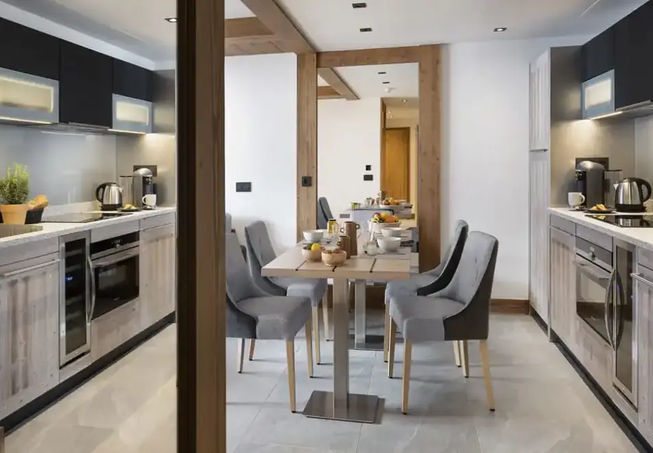 Laska, Les Contamines (self catered apartments) - Typical 2 bed prestige apartment style