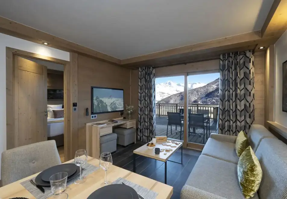 Manaka, Plagne Centre (self catered apartments) - Typical 1 bedroom prestige apartment style