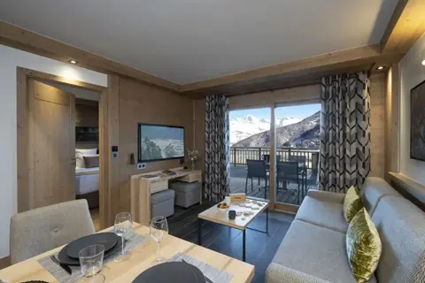 Manaka, Plagne Centre (self catered apartments) - Typical 1 bedroom prestige apartment style