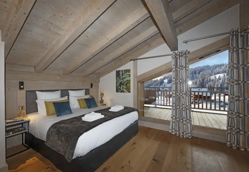 Hameau de l'Ours, Manigod (self catered apartments) - Typical 3 bedroom duplex style