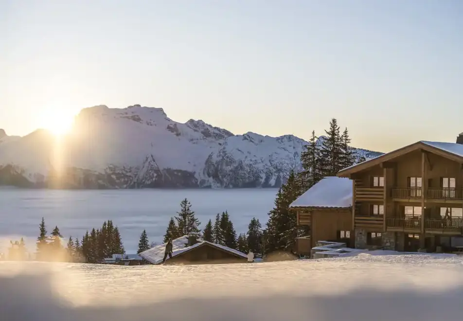 Hameau de l'Ours, Manigod (self catered apartments) - Views