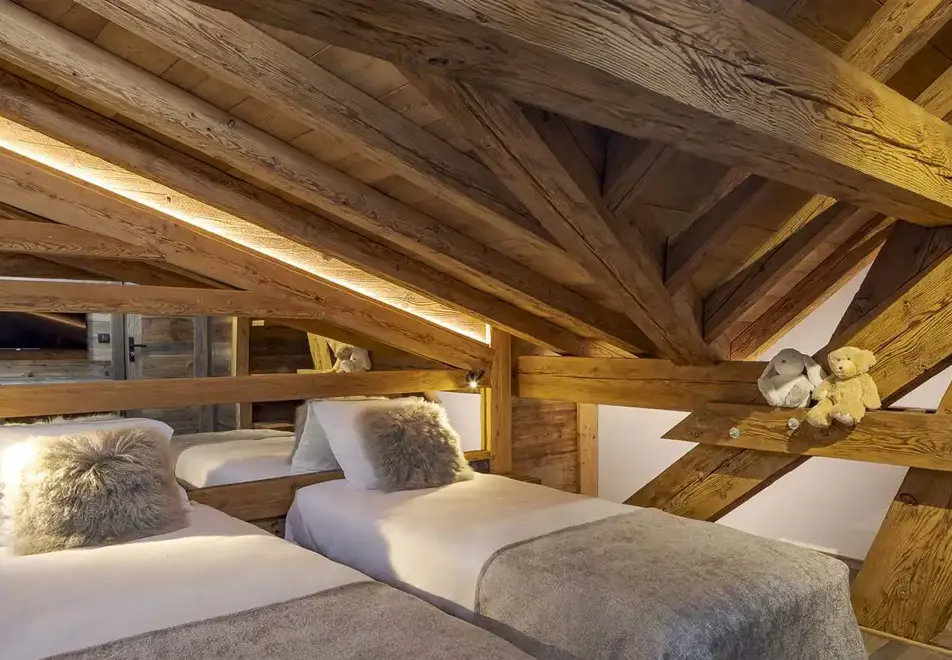 Chalet L'Ourse, Les Deux Alpes (self catered chalet) - Twin room
