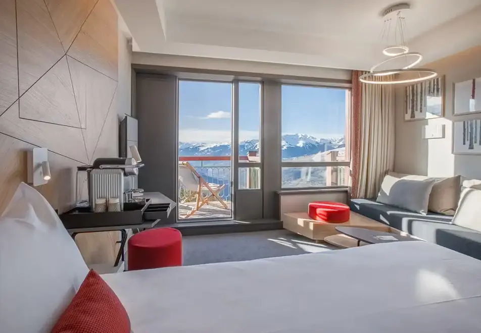 Altezza, Arc 1800 (hotel) - Typical room style