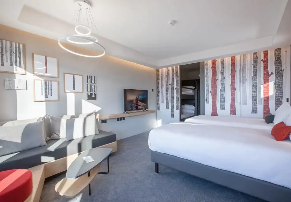 Altezza, Arc 1800 (hotel) - Typical room style