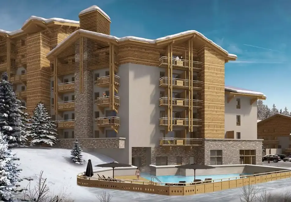 l'Ecrin de Vars, Vars (self catered apartments) - Artists impression