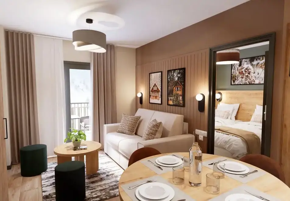 l'Ecrin de Vars, Vars (self catered apartments) - Artists impression